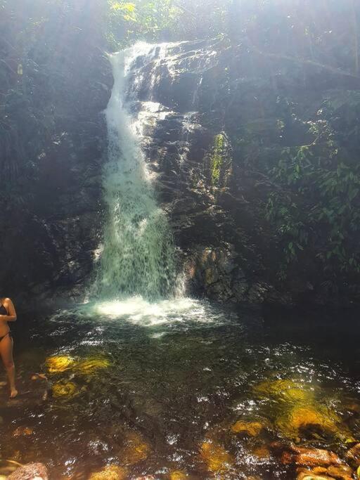 100Mts Da Praia Com Churrasqueira, Piscina E Wi-Fi Карагуататуба Екстериор снимка